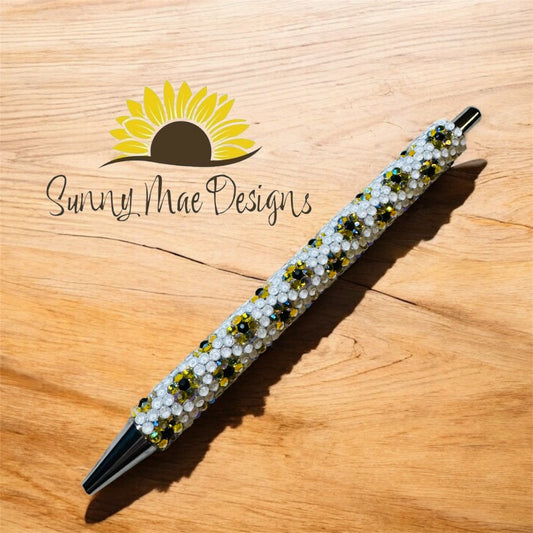Rhinestone Pen - Sunflower