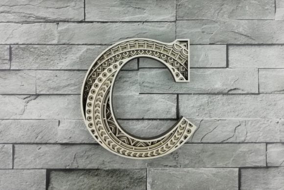 Unfinished Multi-layer Letter