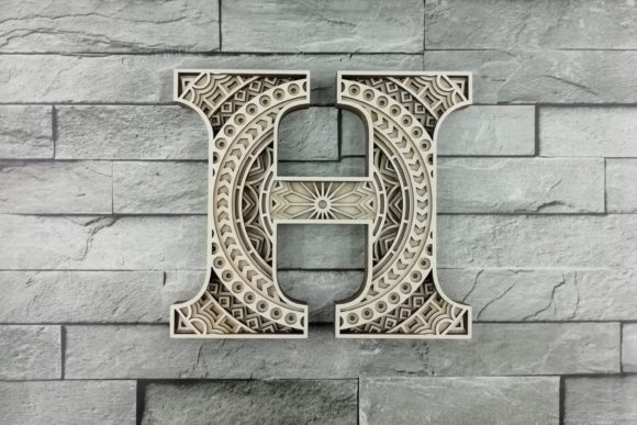 Unfinished Multi-layer Letter