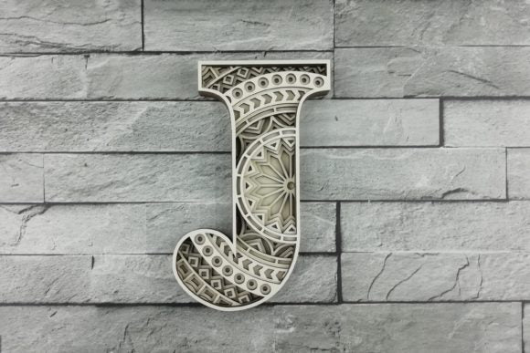 Unfinished Multi-layer Letter