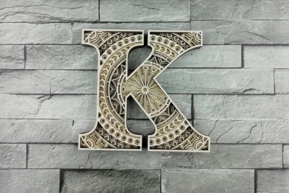 Unfinished Multi-layer Letter