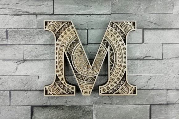 Unfinished Multi-layer Letter
