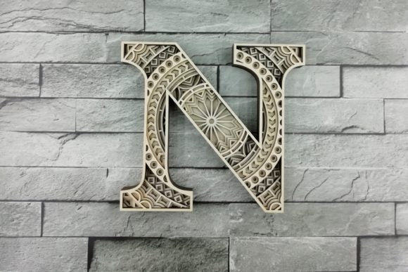 Unfinished Multi-layer Letter