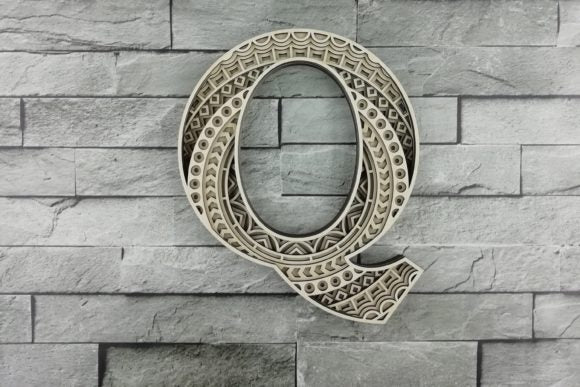 Unfinished Multi-layer Letter