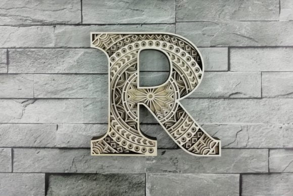 Unfinished Multi-layer Letter