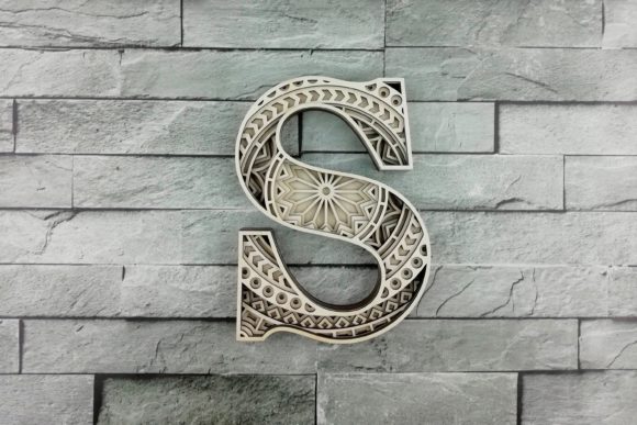 Unfinished Multi-layer Letter
