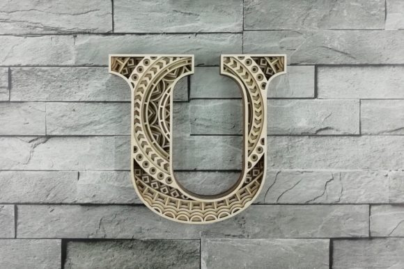 Unfinished Multi-layer Letter