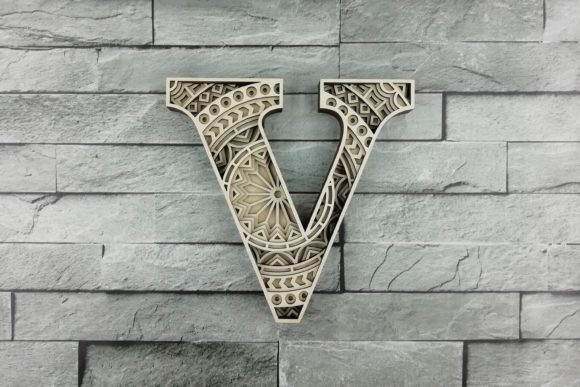 Unfinished Multi-layer Letter