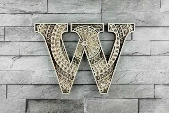 Unfinished Multi-layer Letter