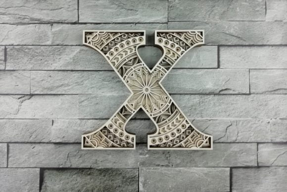 Unfinished Multi-layer Letter