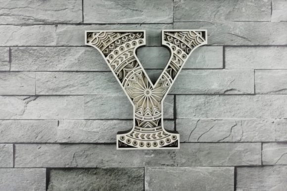 Unfinished Multi-layer Letter