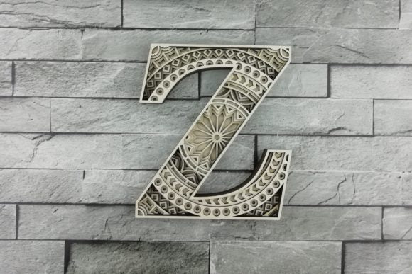 Unfinished Multi-layer Letter