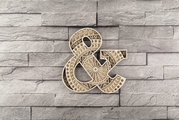 Unfinished Multi-layer Letter